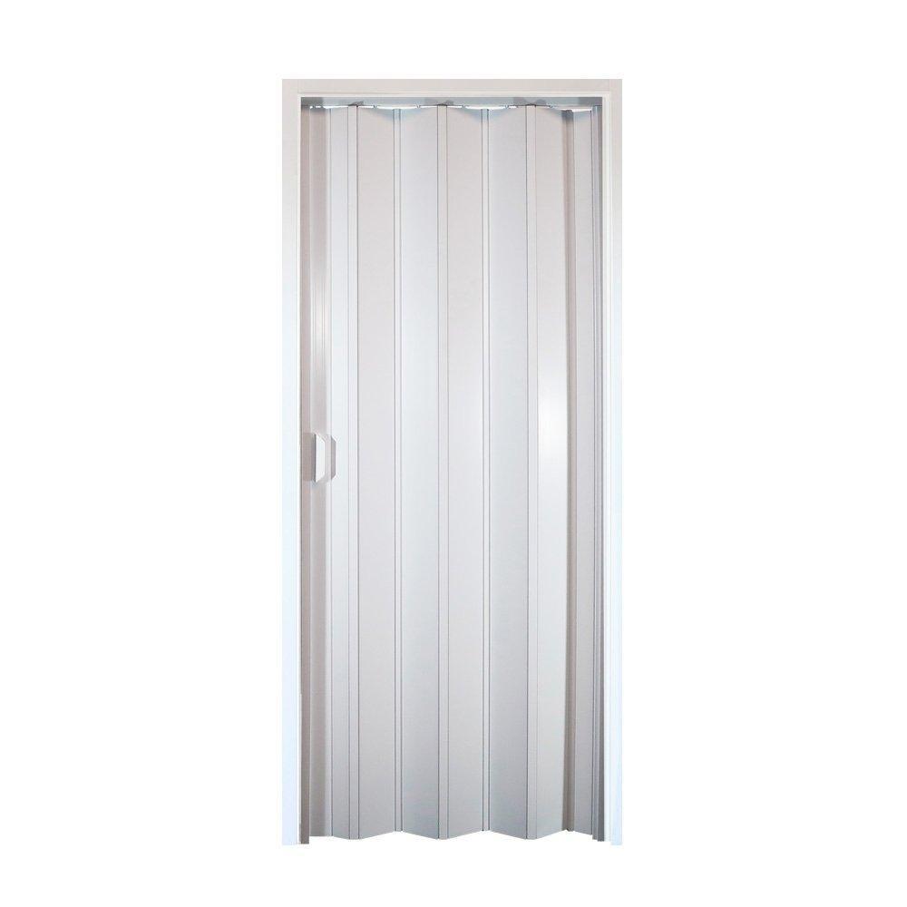 Porta Sanfonada Multilit Plasflex PVC 0,84x2,10m Branco