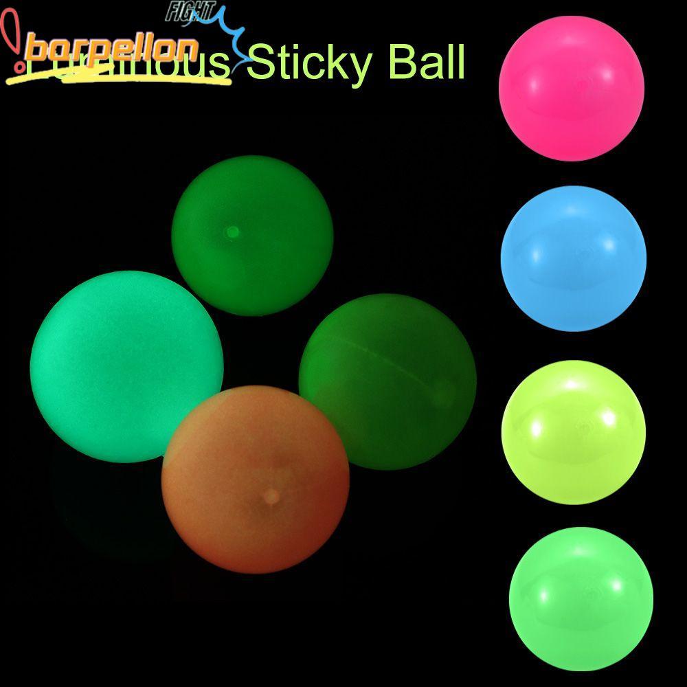 Bolas De Globos BARPELLON , Teto Pegajosas De Bola De Lançamento De Alvo , Pegajosa Luminosa De Abóbora De Descompressão