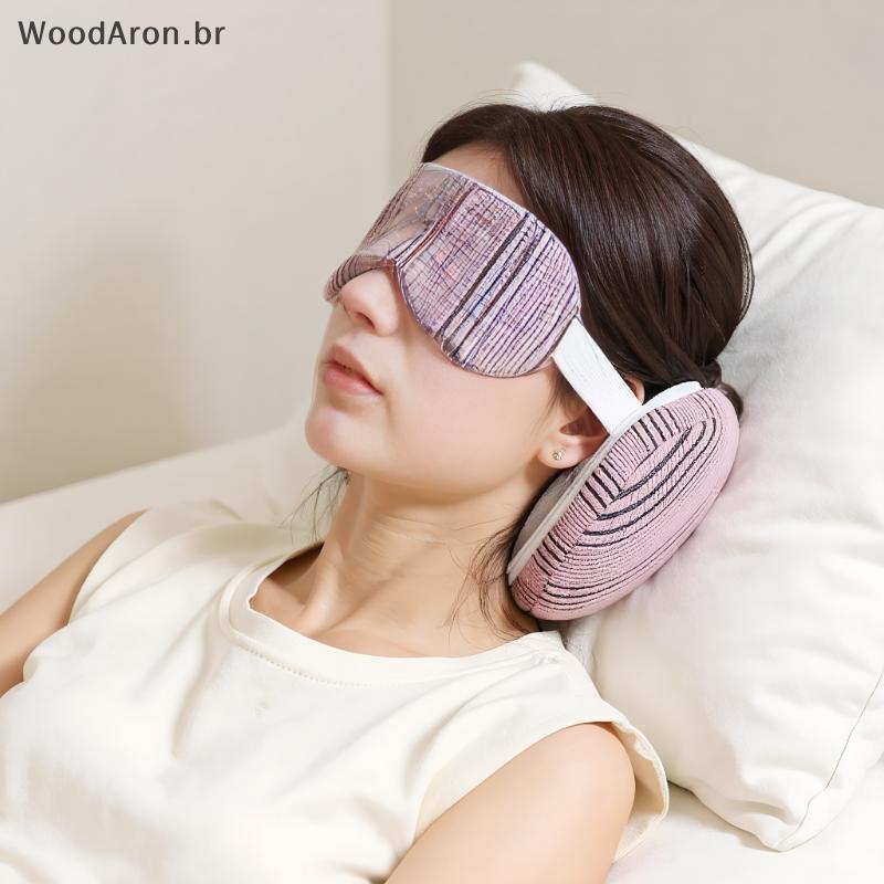 WoodAron Portátil 2 Em 1 Ne Travesseiro Máscara De Dormir Multifuncional Capa Para Os Olhos De Viagem Avião Escritório V