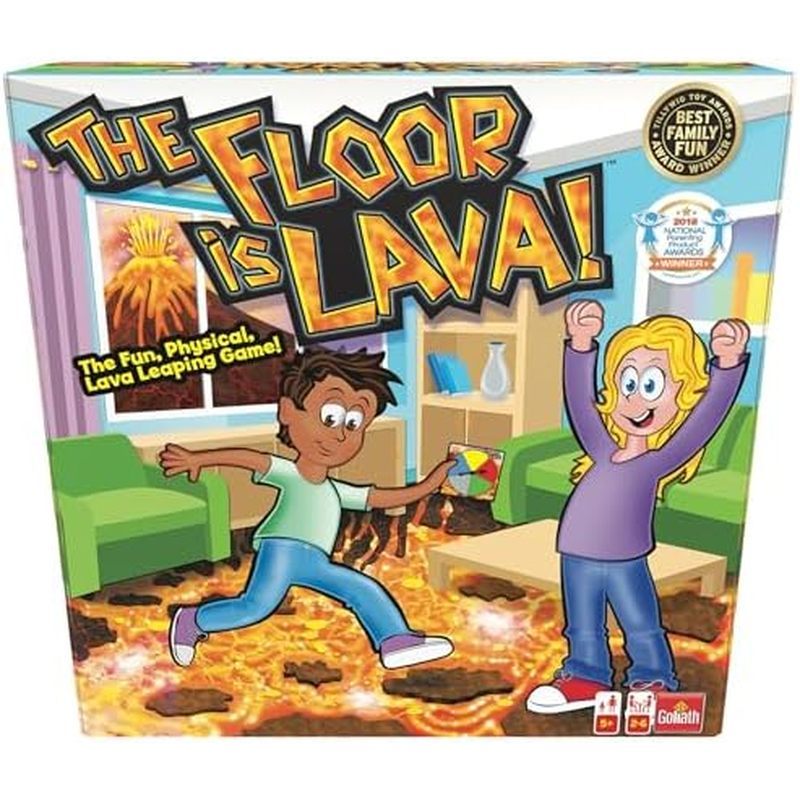 Goliath O Original Piso É Lava ! Game by Endless Games-Jogo Interativo Para Crianças E Adultos-Promove Atividades Física