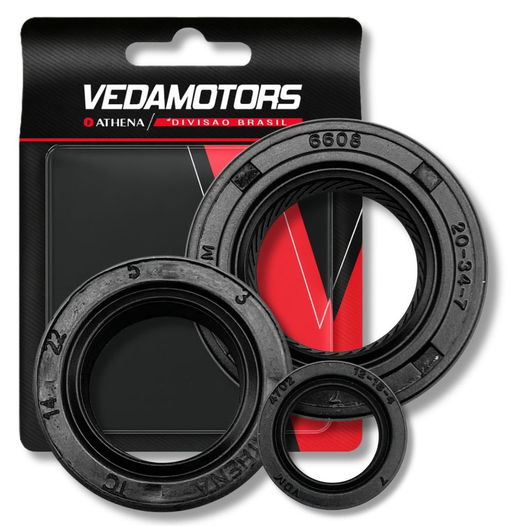 Retentores do Motor Cg 160 Start / Cg 160 Fan / Cg 160 Titan Vedamotors