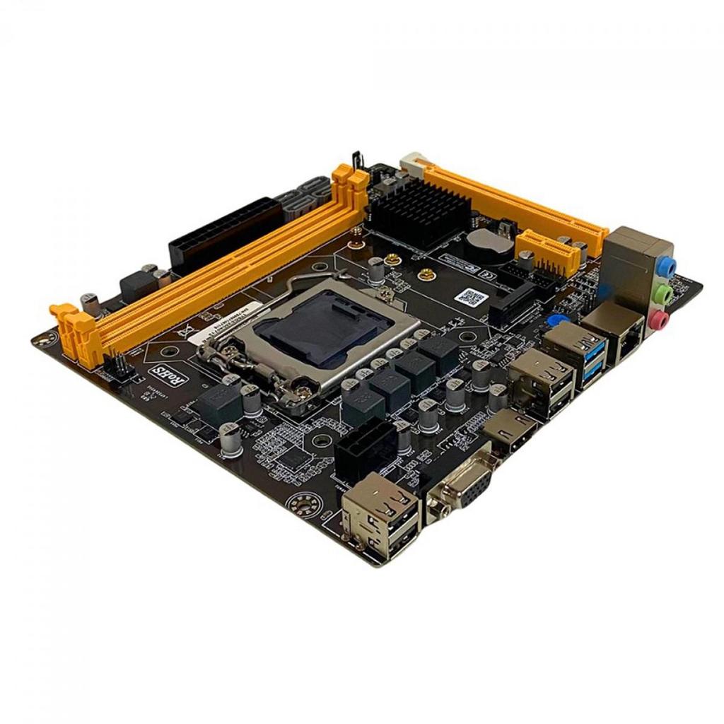 Placa Mãe Brazil PC H310/B250M.2-STG, Chipset B250, Intel LGA 1151, mATX, DDR4 — imagem 2 de 2