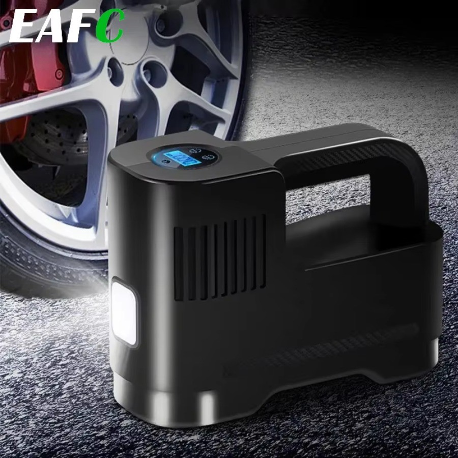EAFC 150PSI 120W Bomba Inflável Para Carro Sem Fio Recarregável Compressor De Ar Carropump Pneu Inf