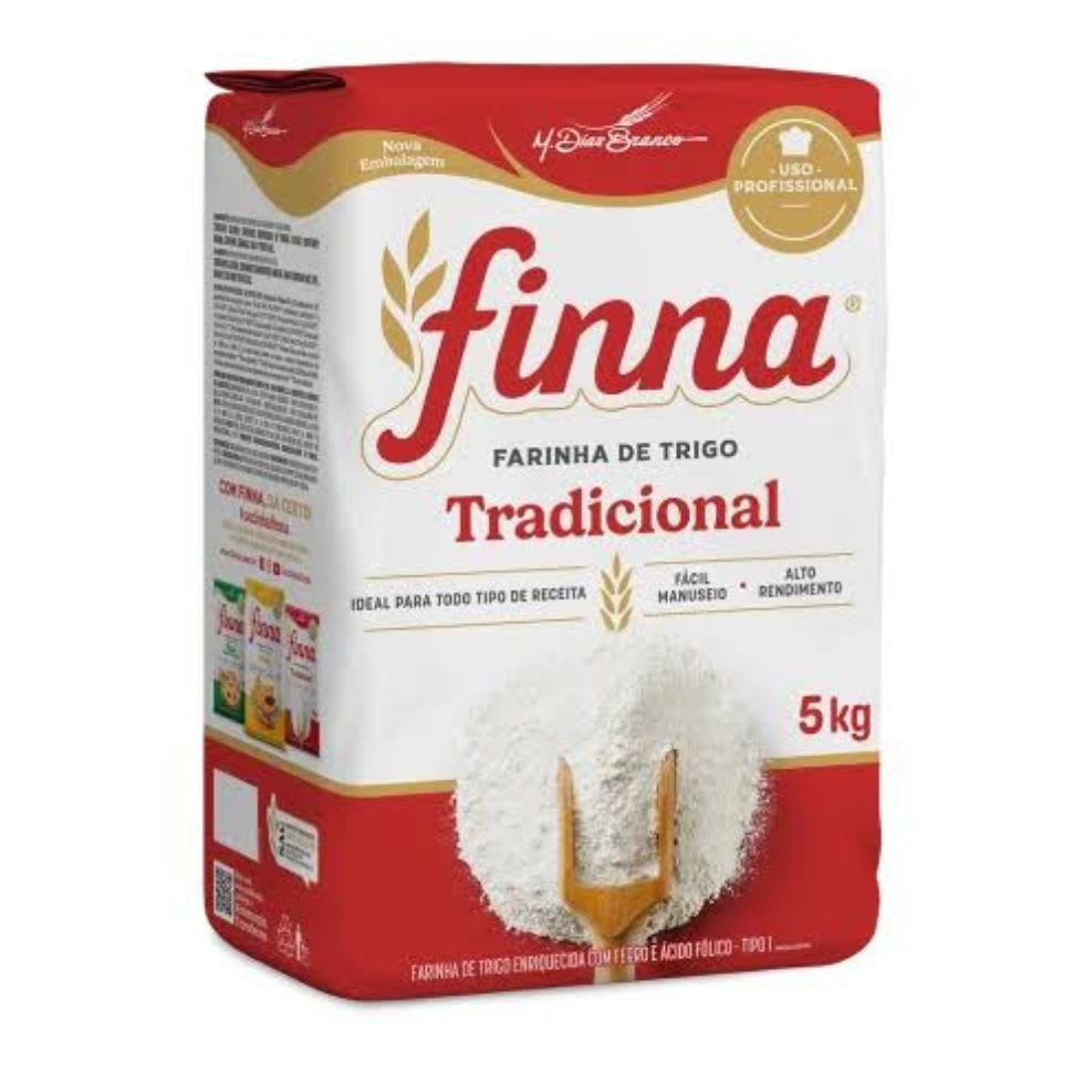 Farinha de Trigo Finna Tradicional 5kg M. Dias Branco