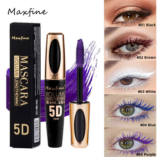 Conjunto de rímel MAXFINE 5D atacado à prova d'água à prova de suor e sem manchas Base longa multicolorida