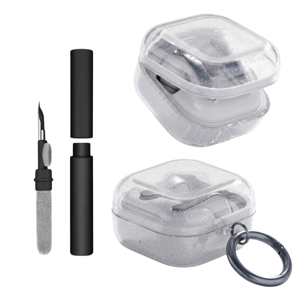 Kit Limpador para Fones e Capa Protetora de Silicone Nerdcase para Galaxy Buds 4
