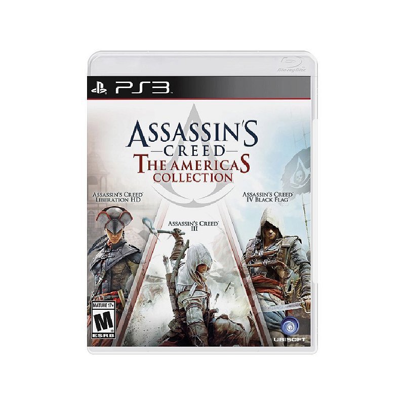 Jogo Assassin's Creed The Americas Collection - PS3 - Usado - Original