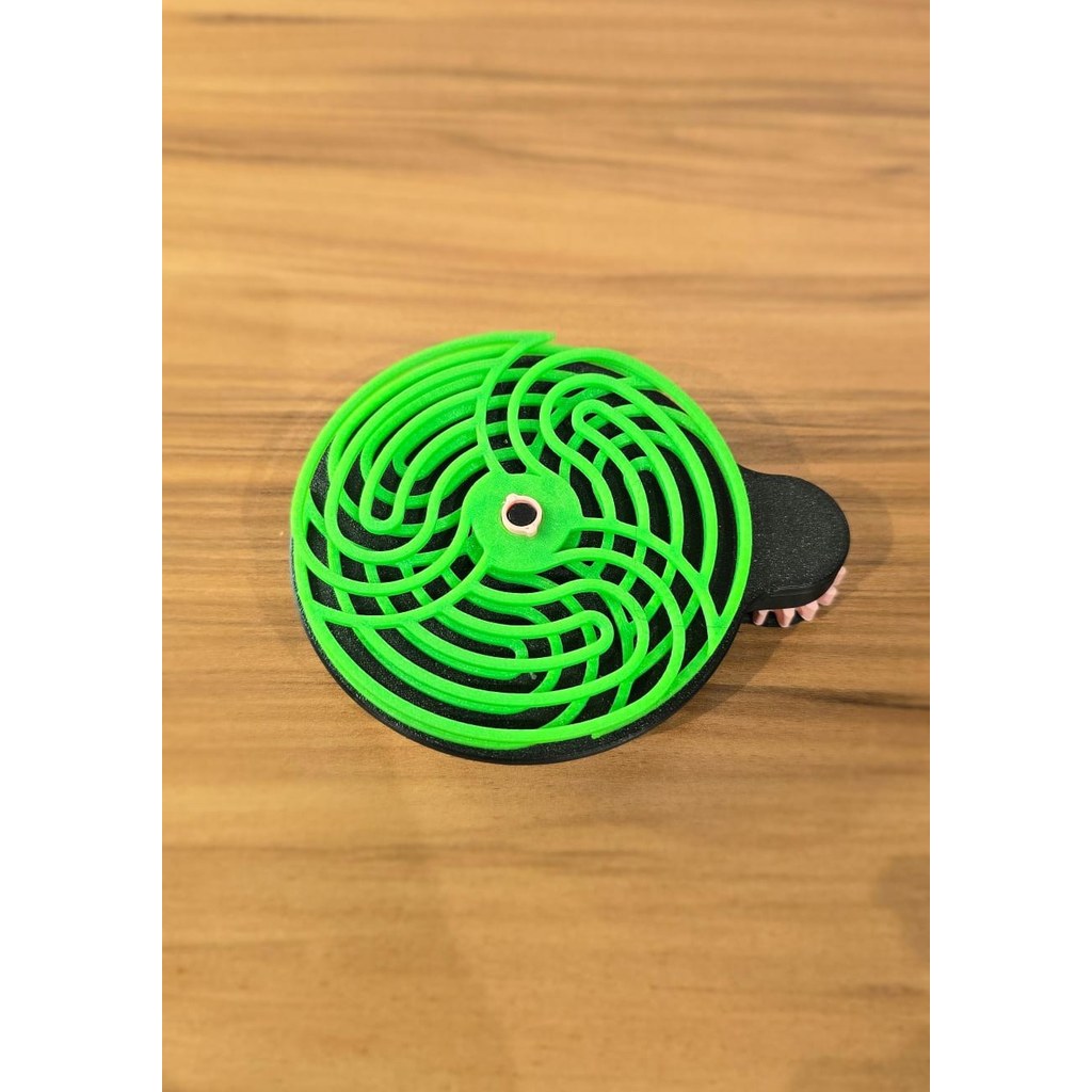 Brinquedo Giratório Fidget Spinner Design Moderno Impressão 3D Antiestresse Ansiedade