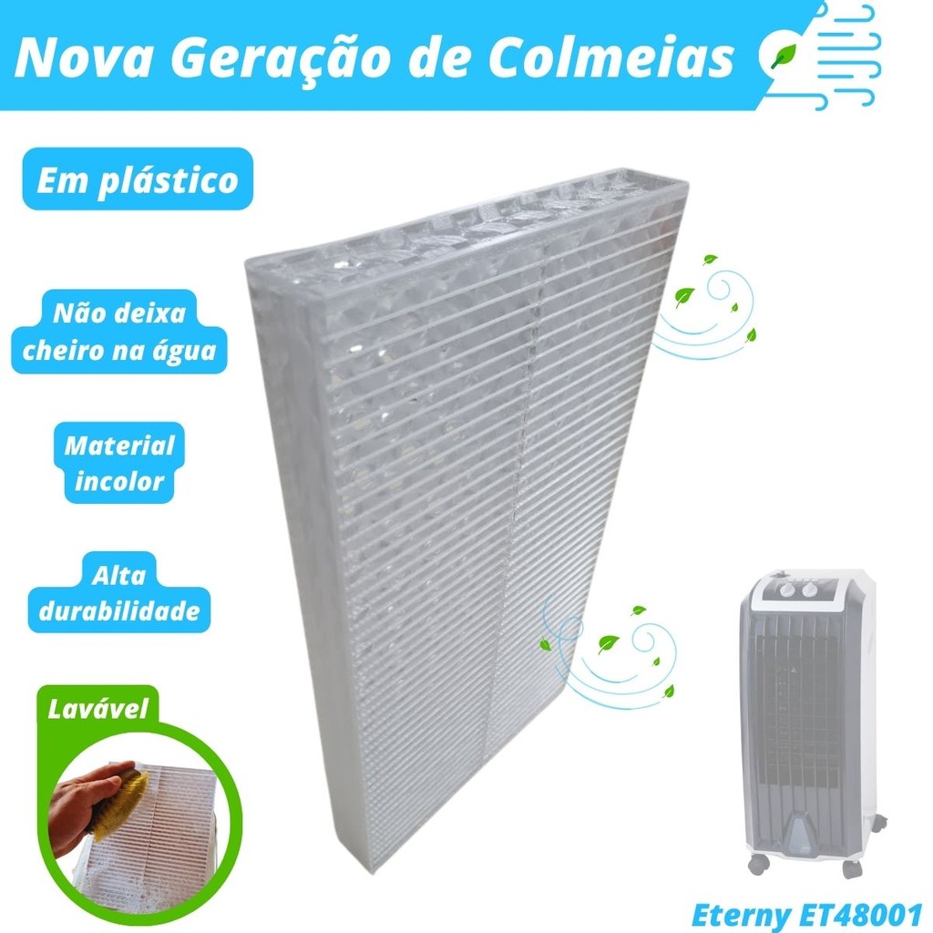 Colmeia Plástica Lavável Climatizador - Eterny ET48001