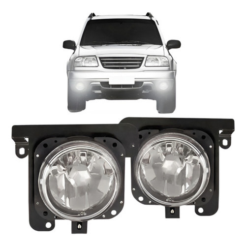 Par Farol Milha Vitara 2001 A 2007/Tracker 2001 A 2010