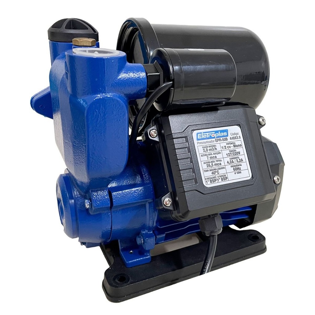 Pressurizador Automático de Rede 1/2cv 60Hz EPR-50B Eletroplas - Bivolt
