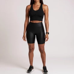 Bermuda Lupo Run Pocket Feminina - Preto