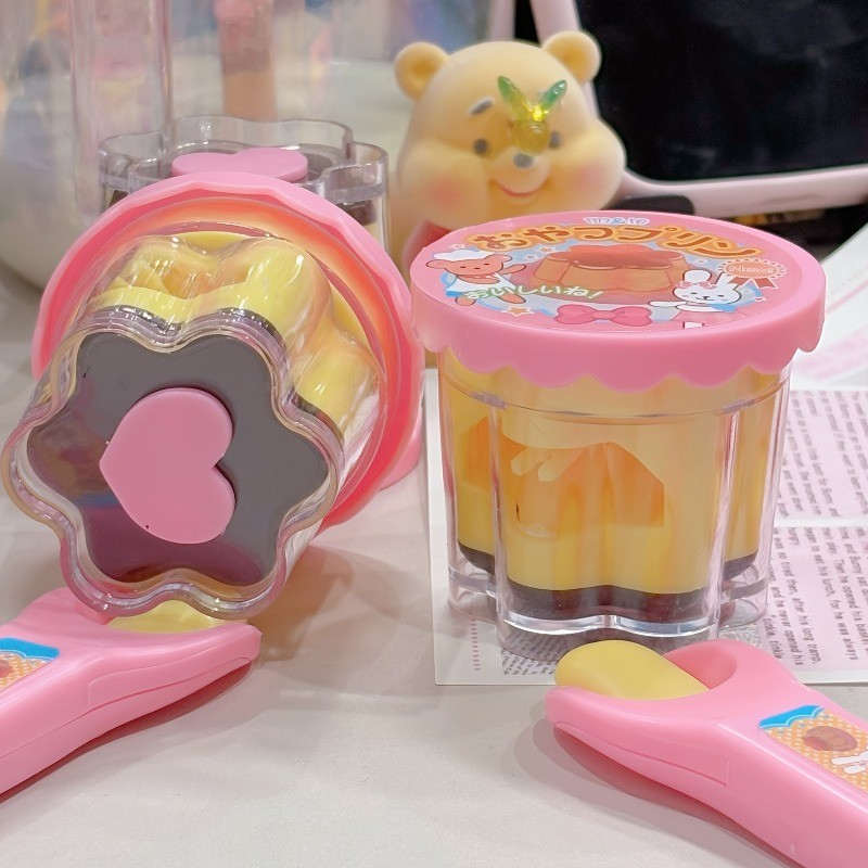 Conjunto De Brinquedos De Alimentação De Pudim De Gelatina De Morango Kit Interativo Engraçado Para Bebês E Crianças