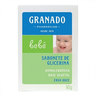 Sabonete Em Barra Granado Bebê Erva Doce 90g em Oferta na Shopee