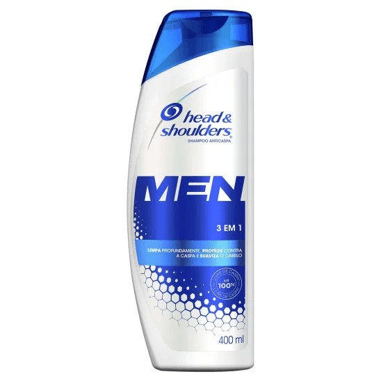 Shampoo Head & Shoulders Men Anticaspa 3 em 1 200ml