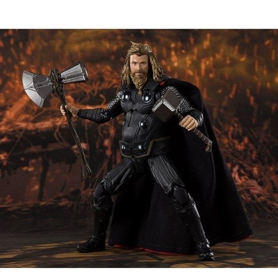 S.H.Figuarts Shfiguarts Marvel Avengers : Endgame the Thor PVC Action Figure Modelo Brinquedo Colecionável Presente De A
