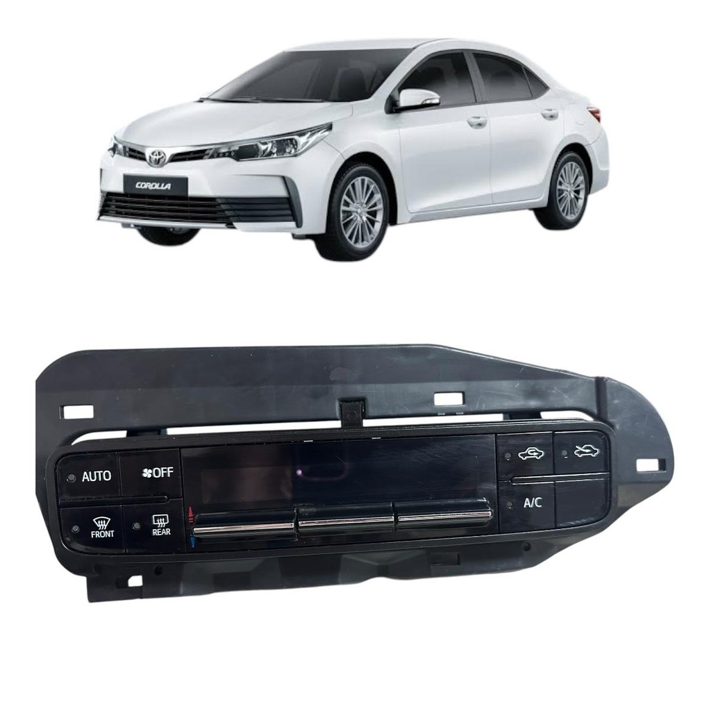 Comando Ar Condicionado Digital Toyota Corolla 2016 2019 5546802140