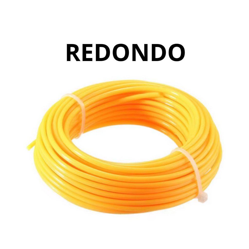Fio de Nylon Cortador Roçadeira 2,7mm
