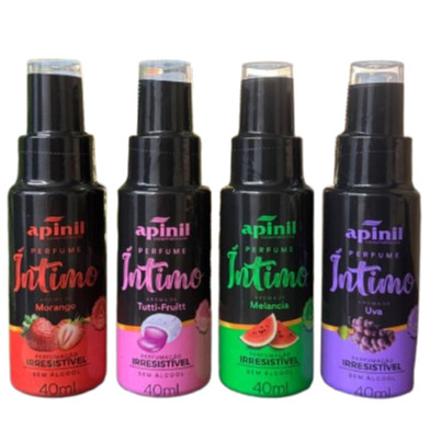 Perfume Íntimo Beijável Apinil em Oferta na Shopee