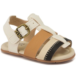 Sandália Papete Infantil Menino Klin Cup Cake Off White 18 ao 20 em Oferta na Shopee