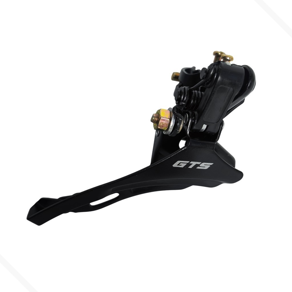 Câmbio Dianteiro Bike Mtb 42d Puxa por Cima Top Pull Index Over 31.8mm TZ-50 GTS em Oferta na Shopee