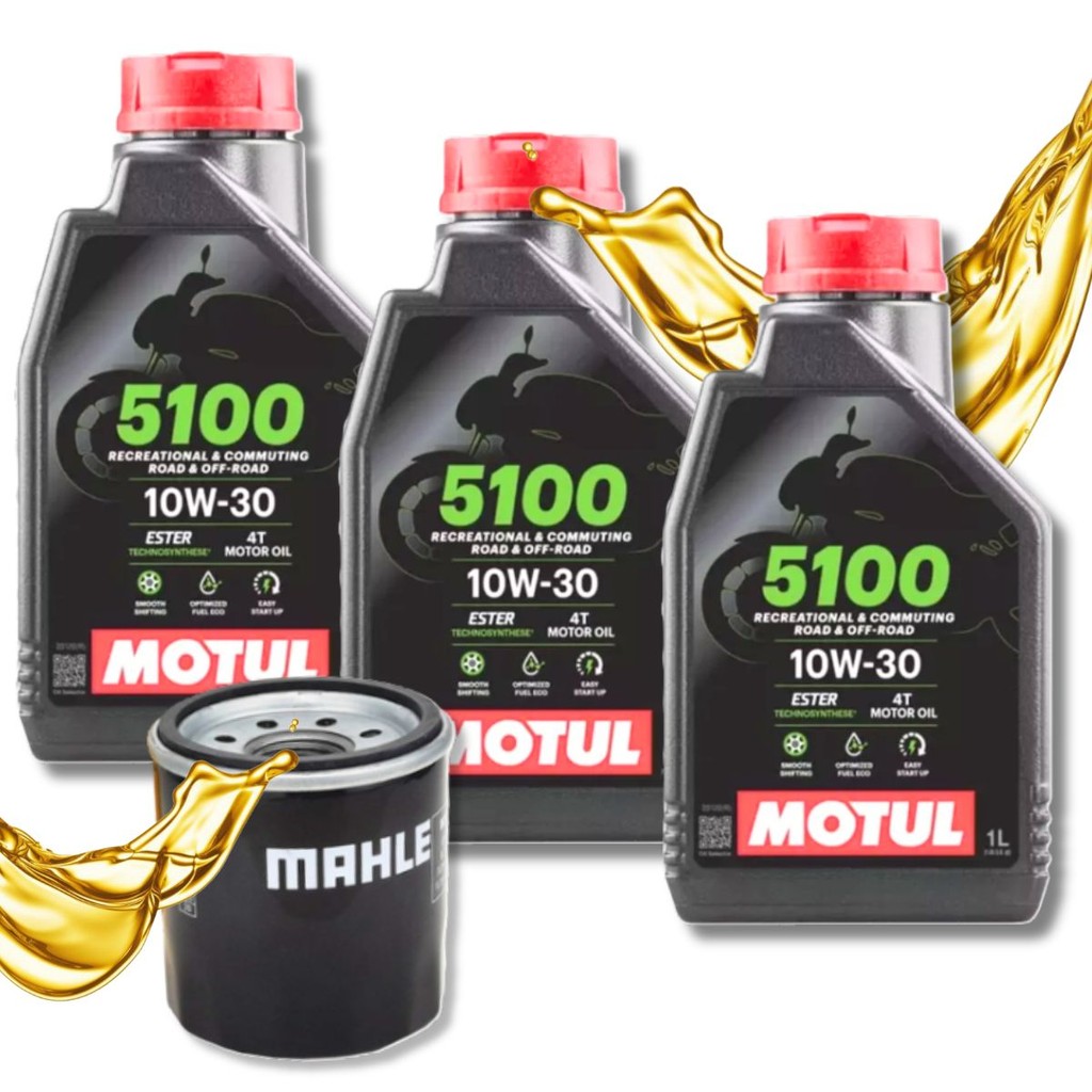 Troca de Óleo Cb 600f Hornet / Cbr 650f / Cbr 600f Motul 10w30 + Filtro