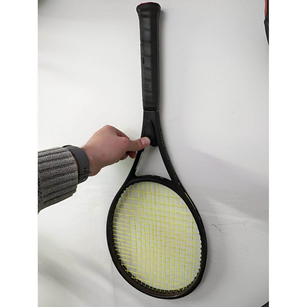 Suporte 3d Para Raquete De Tenis Cor Branco