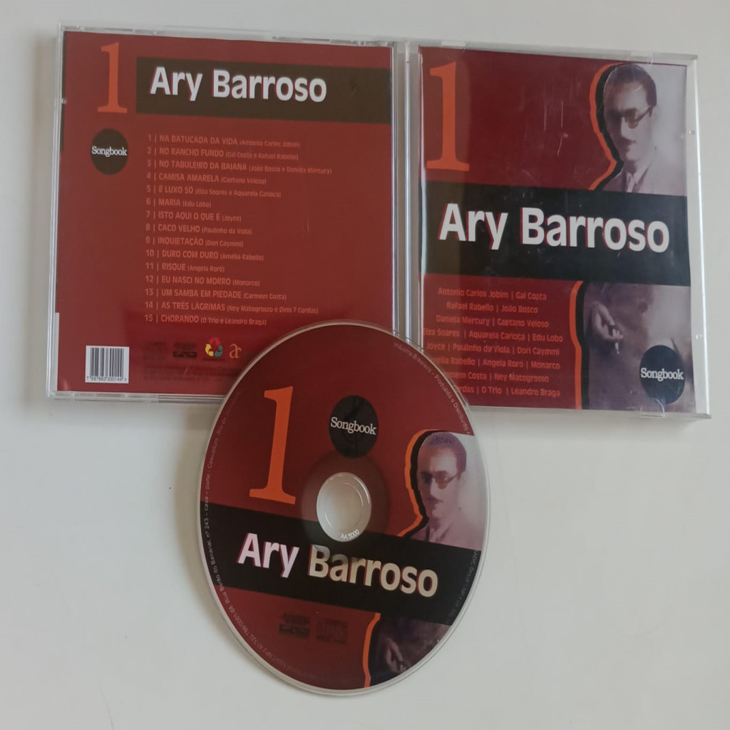 CD VÁRIOS ARTISTAS SONGBOOK 1 - ARY BARROSO