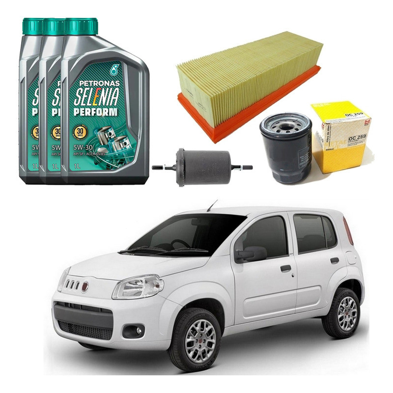 Kit Revisao, Novo Uno 1.0 1.4 Evo 2010 A 2015