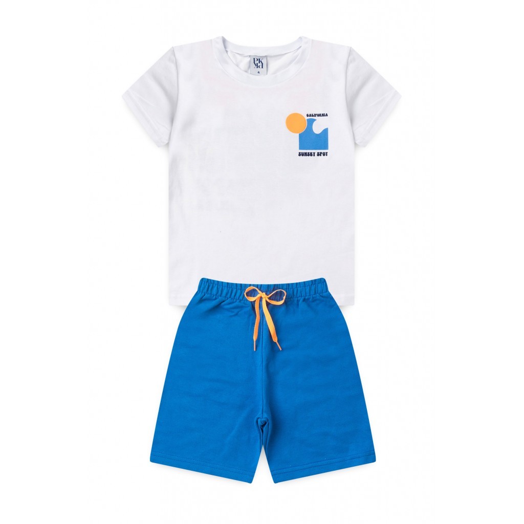 Conjunto Masculino Infantil Pôr Do Sol Californiano em Oferta na Shopee