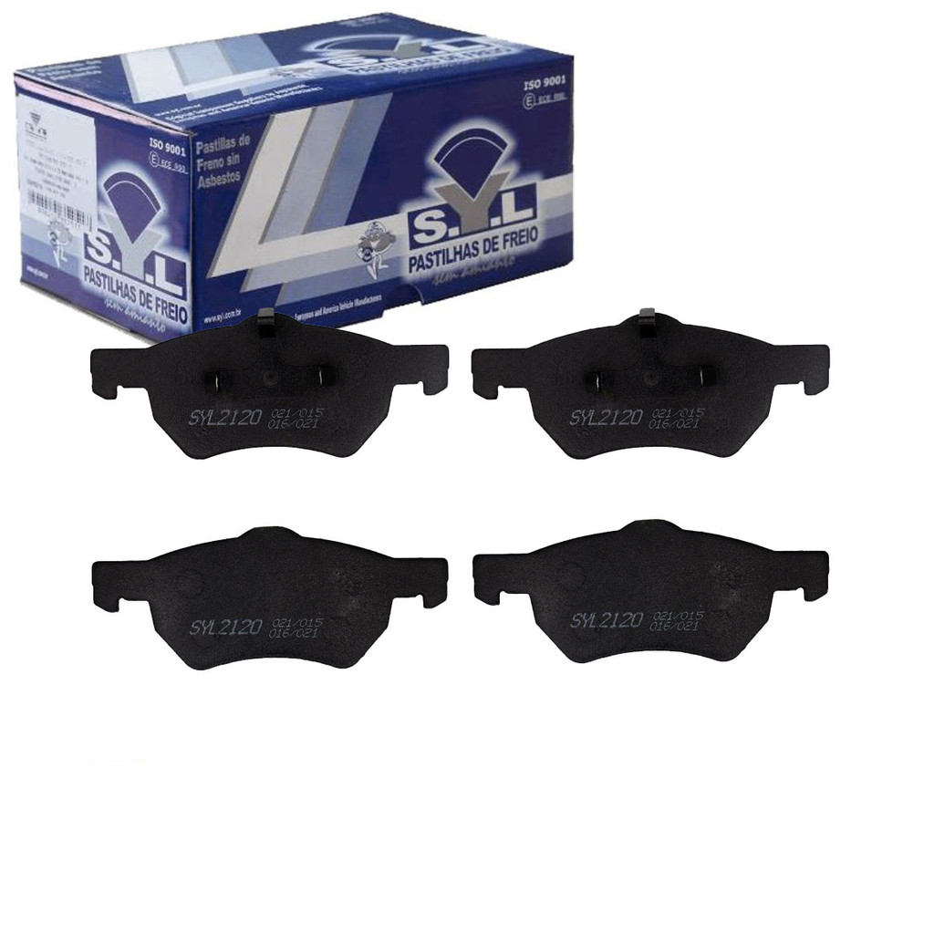 Pastilha De Freio Dianteira Grand Caravan 2001 A 2008 / Caravan 2005 A 2008 - SYL2120