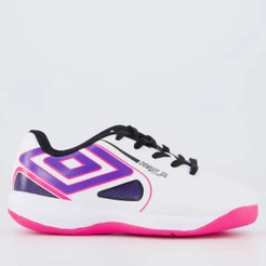 Chuteira Umbro Pro 5 Futsal Juvenil Branca