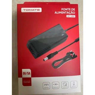 Fonte De Energia Bivolt 9v 2a 5a  Com Plug P4 2,1mm em Oferta na Shopee