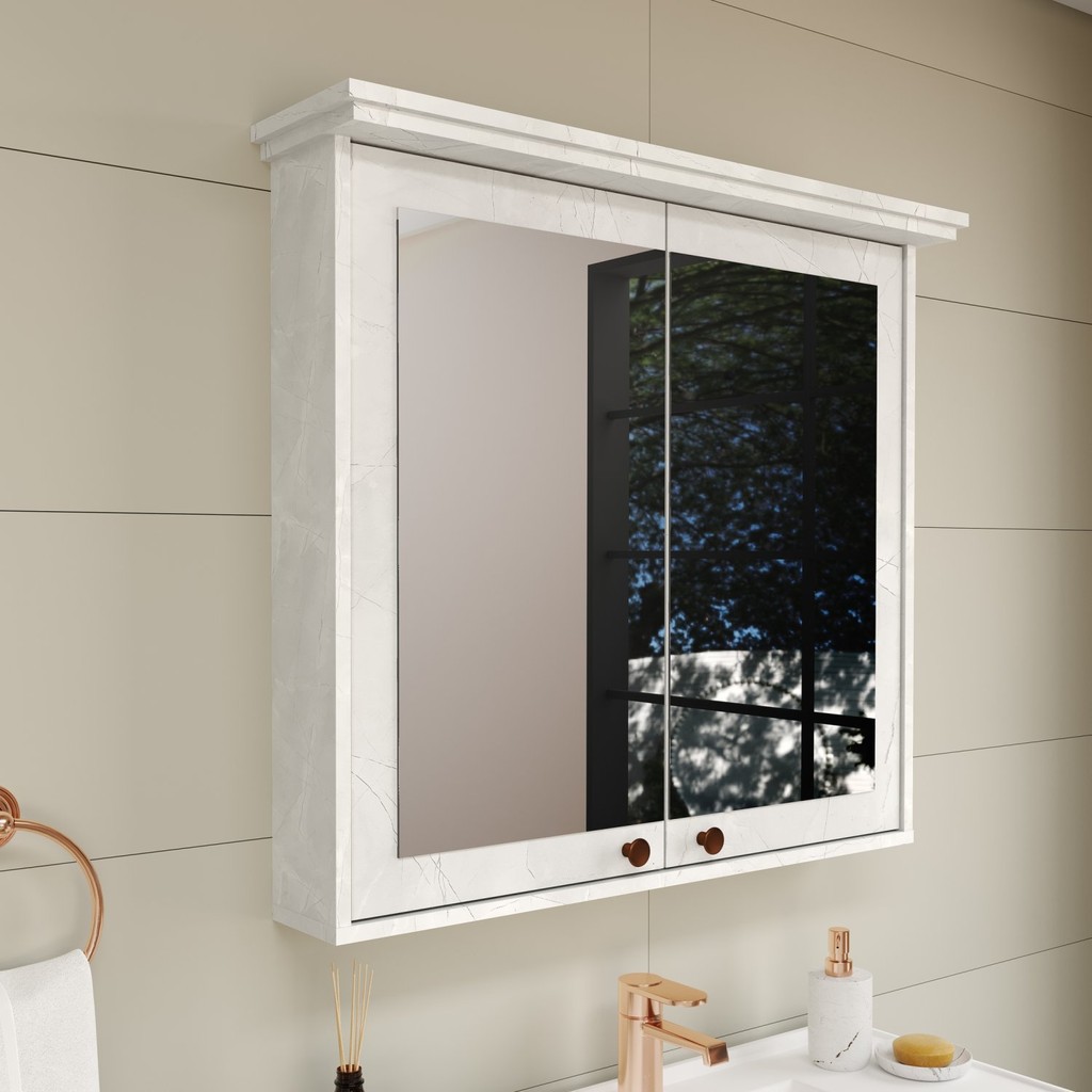 Armário com Espelheira Valência em Oferta na Shopee