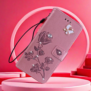 Capa Carteira De Couro Flip Para OPPO A6X A6 Pro A5 Pro A40 A60 A78 A79 Reno 14F 13F 14 13 12 Pro Realme C75 em Oferta na Shopee