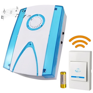 Campainha Sem Fio 100m de Alcance Controle Remoto Digital Bivolt Pilha 12v Residencial Comercial em Oferta na Shopee