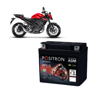Bateria Para Motocicletas Positron 12v 5a Biz Titan Fan Bros em Oferta na Shopee