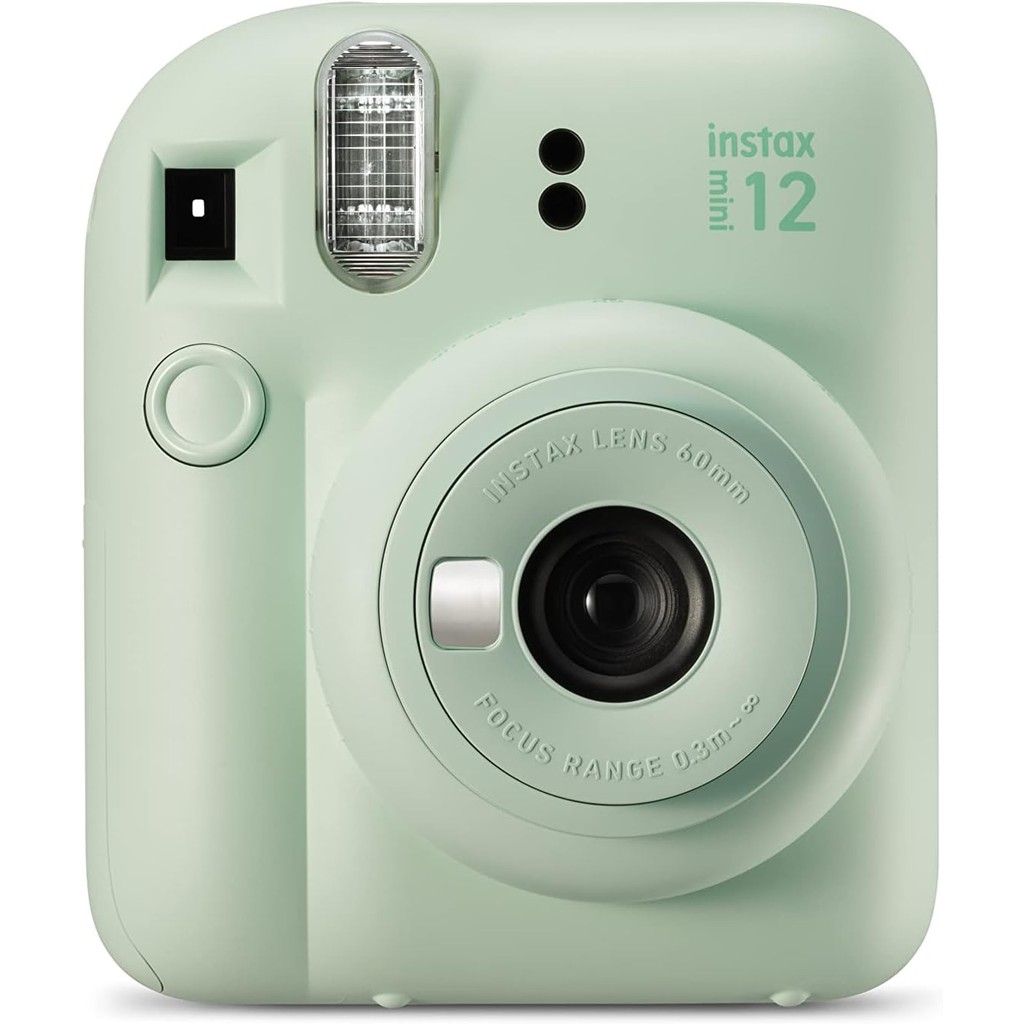 Câmera Instantânea Instax Mini 12 Verde Menta Fujifilm Máquina Fotográfica