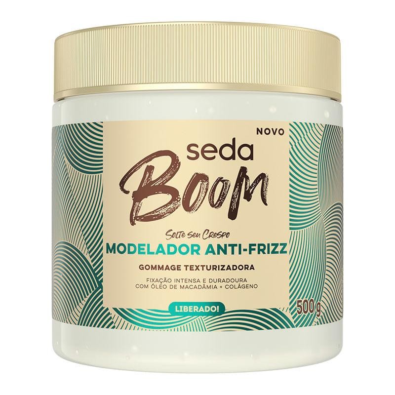 Gommage Texturizadora Seda Boom Modelador Anti-Frizz 500g em Oferta na Shopee
