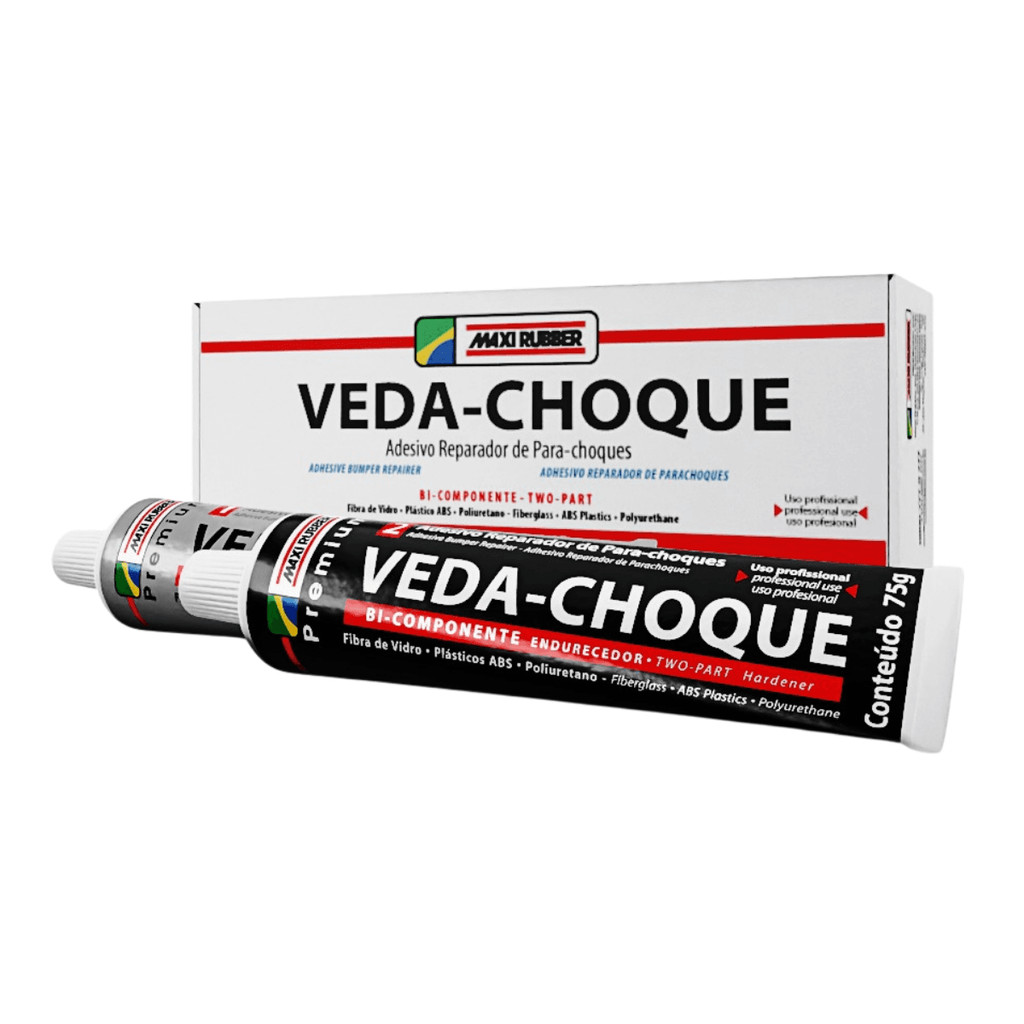 Kit Reparo 150G Veda Choque 75G+75G Maxi Rubber - 58719