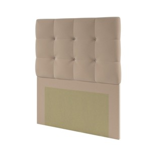Cabeceira Estofada com Strass 90cm Solteiro Paris Bege em Oferta na Shopee