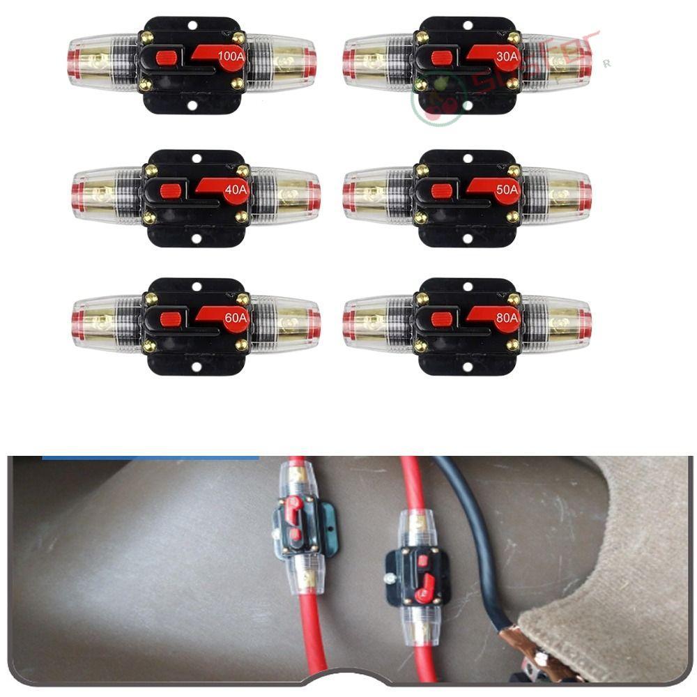 Disjuntor Reajustável SOSFER DC , 150A 125A 100A 80A 60A 50A 40A 30A De Auto-Recuperação