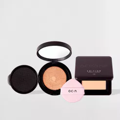 Kit Base Líquida Cushion 30 + Pó Compacto Biscuit Océane Edition (2 Produtos)