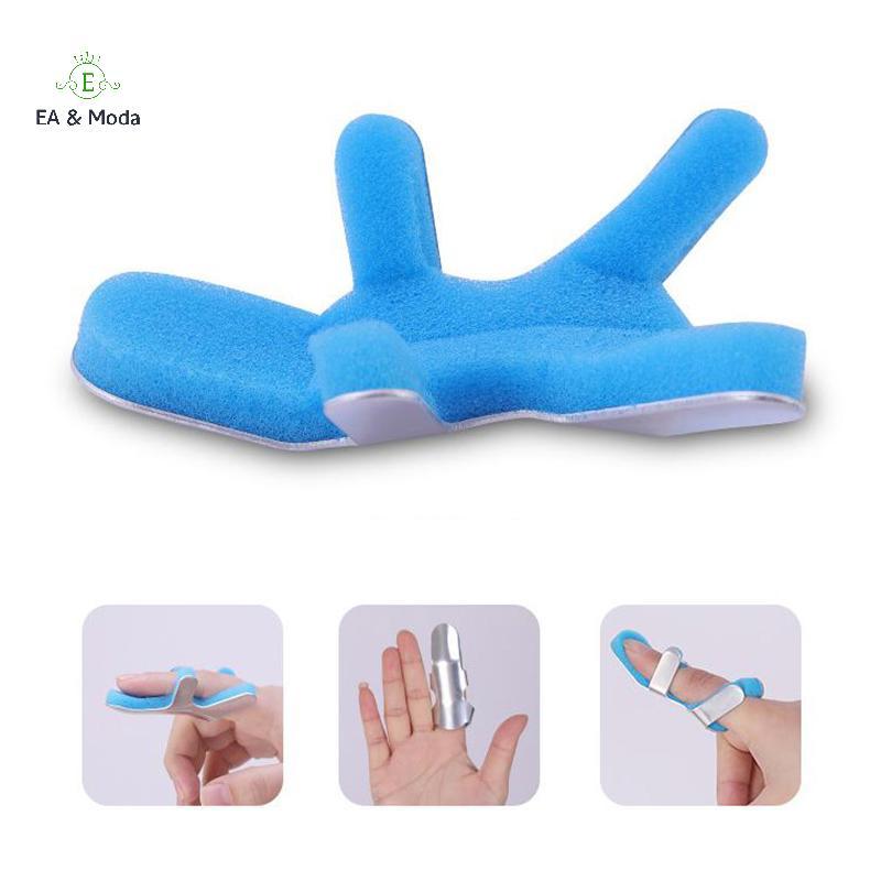 EA & Moda Tala De Dedo Ajustável Sapo Falange Corrector Lesão Recuperação Suporte Cinta Médico Fratura Fixação Protetor