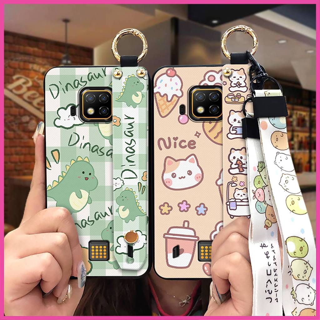 Capa De Telefone Durável À Prova De Choque Para Doogee S95 Cartoon Bolsa Resistente Sujeira Macia De Silicone Anti-Poeir