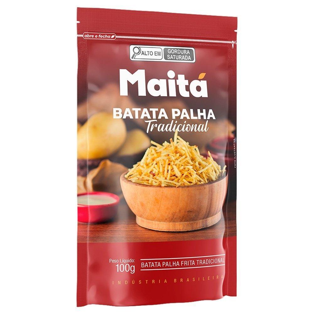 Batata Palha Maitá Gourmet 24x100g