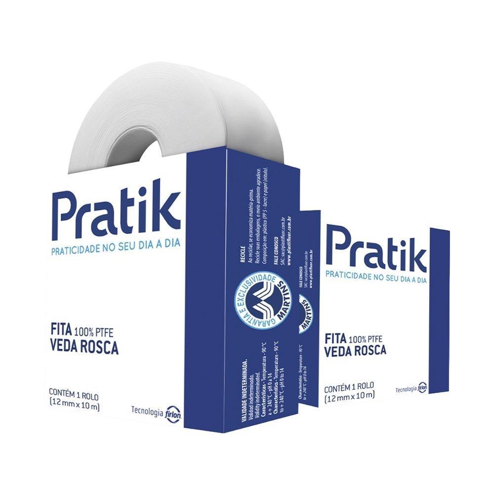 Fita Veda Rosca Pratik 12mm x 10m