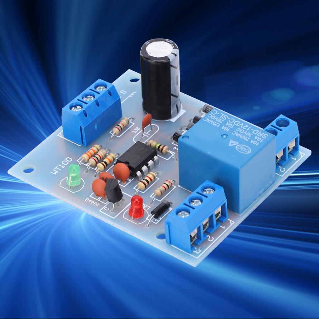 Hammer.br Módulo Controlador de Nível de Água 12V Acessório de Placa de Circuito de Chave Automática de Líquido para