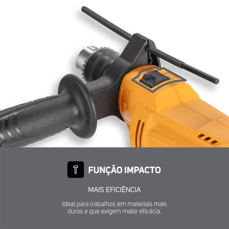 Furadeira de Impacto e Parafusadeira WAP WF 700K10 W2 700W — foto 7
