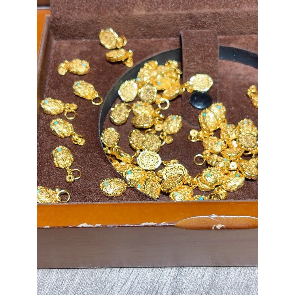 Cobre banhado a ouro Pixiu incrustado turquesa pingente artesanal diy acessórios pulseira colar pingente acessórios moda